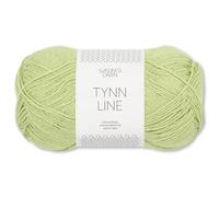 Frida's Wollhaus Sandnes 50 g Tynn Line Sommergarn Stricken Häkeln Garn Wolle weich 32 Farben (9523 | Lime Punch)