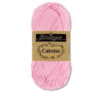 Frida's Wollhaus Scheepjes 10 g Catona 100% Baumwolle Stricken Häkeln Amigurumi Wolle 113 Farben (222 | Tulip)