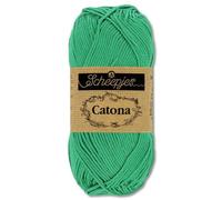 Frida's Wollhaus Scheepjes 10 g Catona 100% Baumwolle Stricken Häkeln Amigurumi Wolle 113 Farben (241 | Parrot Green)