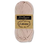 Frida's Wollhaus Scheepjes 10 g Catona 100% Baumwolle Stricken Häkeln Amigurumi Wolle 113 Farben (257 | Antique Mauve)