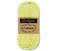 Frida's Wollhaus Scheepjes 10 g Catona 100% Baumwolle Stricken Häkeln Amigurumi Wolle 113 Farben (392 | Lime Juice)