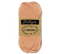 Frida's Wollhaus Scheepjes 10 g Catona 100% Baumwolle Stricken Häkeln Amigurumi Wolle 113 Farben (502 | Camel)