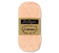 Frida's Wollhaus Scheepjes 10 g Catona 100% Baumwolle Stricken Häkeln Amigurumi Wolle 113 Farben (523 | Sweet Mandarin)