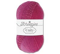 Frida's Wollhaus Scheepjes 100 g Unity (ehem. Our Tribe) Superwash Merinowolle Polyamid Stricken 37 Farben (979 | Heart)