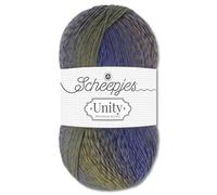 Frida's Wollhaus Scheepjes 100 g Unity (Our Tribe) Superwash Merinowolle Polyamid Stricken 37 Farben (964 | New Leaf)