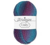 Frida's Wollhaus Scheepjes 100 g Unity (Our Tribe) Superwash Merinowolle Polyamid Stricken 37 Farben (976 | Boy and Bunting)