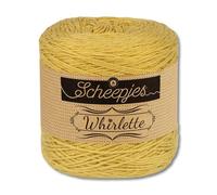 Frida's Wollhaus Scheepjes 100 g Whirlette 100% Baumwollmischgarn Stricken Häkeln Wolle Garn 44 Farben (853 | Mango)