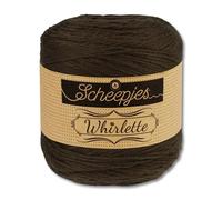 Frida's Wollhaus Scheepjes 100 g Whirlette Baumwollmischgarn Stricken Häkeln Wolle Garn 44 Farben (883 | Bitter Coffee)