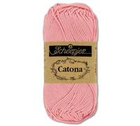 Frida's Wollhaus Scheepjes 50 g Catona 100% Baumwolle Stricken Häkeln Amigurumi 109 Farben (518 | Marshmallow)