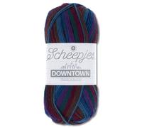 Frida's Wollhaus Scheepjes 50 g Downtown extrafeine Merinowolle Stricken Häkeln Garn 18 Farben (409 | City Shopper)