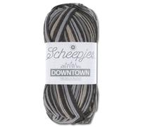 Frida's Wollhaus Scheepjes 50 g Downtown extrafeine Merinowolle Stricken Häkeln Garn 18 Farben (414 | Sidewalk)