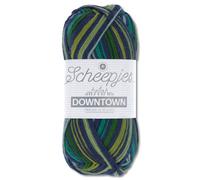 Frida's Wollhaus Scheepjes 50 g Downtown extrafeine Merinowolle Stricken Häkeln Garn 18 Farben (417 | Lakeside)