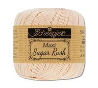 Frida's Wollhaus Scheepjes 50 g Maxi Sugar Rush Häkelgarn Filethäkeln Baumwolle 87 Farben (255 | Shell)