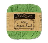 Frida's Wollhaus Scheepjes 50 g Maxi Sugar Rush Häkelgarn Filethäkeln Baumwolle 87 Farben (412 | Forest Green)