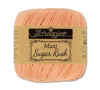 Frida's Wollhaus Scheepjes 50 g Maxi Sugar Rush Häkelgarn Filethäkeln Baumwolle 87 Farben (414 | Salmon)