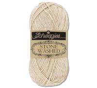 Frida's Wollhaus Scheepjes 50 g Stone Washed Stricken Häkeln seidenweich Wolle Garn 36 Farben (831 | Axinite)