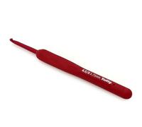 Frida's Wollhaus Tulip Etimo Red Häkelnadel mit Komfortgriff glatte Hakenspitze griffig 15 Größen (3,75)