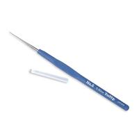 Frida's Wollhaus Tulip Etimo Stahl Häkelnadel mit gepolstertem Griff Filethäkeln in 8 Größen (Blau, 0,9)