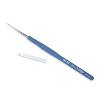 Frida's Wollhaus Tulip Etimo Stahl Häkelnadel mit gepolstertem Griff Filethäkeln in 8 Größen (Blau, 0,5)