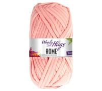Frida's Wollhaus Woolly Hugs 100 g Home Textilgarn Baumwolle Korb Untersetzer Muschel 16 Farben (32 | Rosa)
