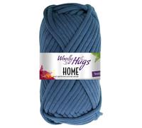 Frida's Wollhaus Woolly Hugs 100 g Home Textilgarn Baumwolle Korb Untersetzer Muschel 16 Farben (58 | Jeansblau)