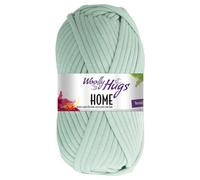 Frida's Wollhaus Woolly Hugs 100 g Home Textilgarn Baumwolle Korb Untersetzer Muschel 16 Farben (62 | Gletscher)