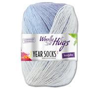 Frida's Wollhaus Woolly Hugs 100 g Year Socks Sockenwolle Sockengarn Farbverlauf 17 Farben (06 | Juni)