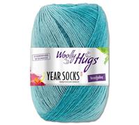 Frida's Wollhaus Woolly Hugs 100 g Year Socks Sockenwolle Sockengarn Farbverlauf 17 Farben (08 | August)