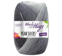 Frida's Wollhaus Woolly Hugs 100 g Year Socks Sockenwolle Sockengarn Farbverlauf 17 Farben (12 | Dezember)