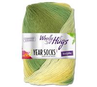 Frida's Wollhaus Woolly Hugs 100 g Year Socks Sockenwolle Sockengarn Farbverlauf 17 Farben (15 | Herbst)