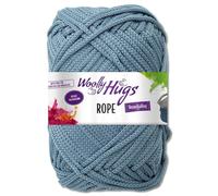 Frida's Wollhaus Woolly Hugs 200 g Rope Polyester Textilgarn Wolle Tasche mit Anleitung 13 Farben (55 | Jeans)