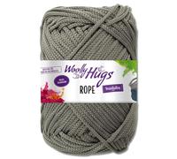 Frida's Wollhaus Woolly Hugs 200 g Rope Polyester Textilgarn Wolle Tasche mit Anleitung 13 Farben (95 | Dunkelgrau)