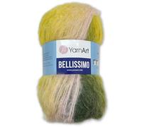 Frida's Wollhaus YarnArt 150 g Bellissimo Stricken Garn Wolle Mohair flauschig 21 Farben (1410 | 8681338535062)