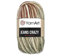 Frida's Wollhaus YarnArt 50 g Jeans Crazy Wolle mit Farbverlauf Baumwolle & Polyacryl 22 Farben (7203 | 516979)