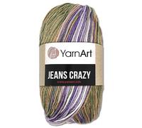 Frida's Wollhaus YarnArt 50 g Jeans Crazy Wolle mit Farbverlauf Baumwolle & Polyacryl 22 Farben (7207 | 522956)