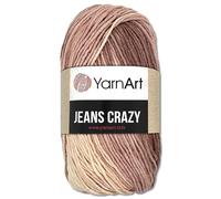Frida's Wollhaus YarnArt 50 g Jeans Crazy Wolle mit Farbverlauf Baumwolle & Polyacryl 22 Farben (8201 | 517013)
