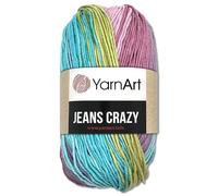 Frida's Wollhaus YarnArt 50 g Jeans Crazy Wolle mit Farbverlauf Baumwolle & Polyacryl 22 Farben (8211 | 523014)