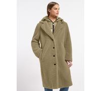 Frieda & Freddies Fellimitatmantel Damen khaki, 36
