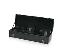 Friedrich23 Uhrenkoffer London für 5 Uhren - Schwarz