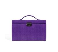 FRIEDRICH 23 Schmuckkasten Leder Classico Lila