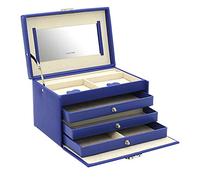 Scatola porta gioielli Friedrich Lederwaren Jolie Royal Blue - 23256-50