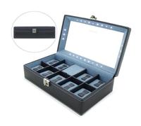 Friedrich Uhrenkoffer für 9 Uhren mit LED Uhrenbox