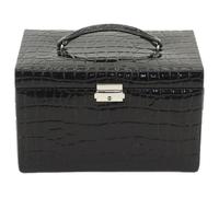 Friedrich23 Schmuckkoffer »Jolie 2.0«, Feinsynthetik, limited Edition, schwarz