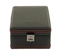 Friedrich23 - 32049-2 - Uhrenbox für 4 Uhren - Feinsynthetik - schwarz