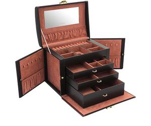 Friedrich23 Schmuckschatulle Copenhagen 2.0 L - Schwarz/Rouge