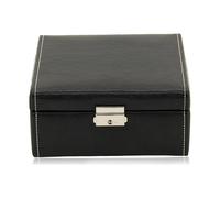 Friedrich 23 Bond Uhrenkoffer für 6 Uhren Schwarz