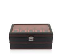 Friedrich23 Uhrenbox Carbon Feinsynthetik Erweiterung für 10 Uhren - Karbon