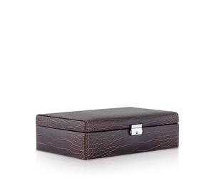 Friedrich23 Uhrenbox Le Croc 10 - Braun
