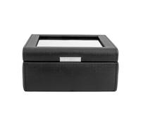 Friedrich23 - Uhrenkoffer Bond-Edition Feinsynthetik 6 Uhren schwarz