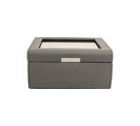 Friedrich23 - Uhrenkoffer Bond-Edition Feinsynthetik 6 Uhren taupe 20114-3